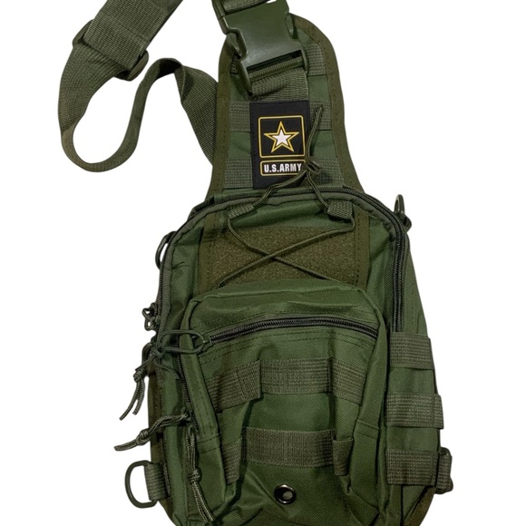 U.S. Army Olive Green Belt Bag - Picture 1 of 1